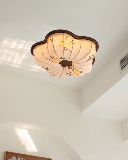 Blythe Scalloped Flush Mount