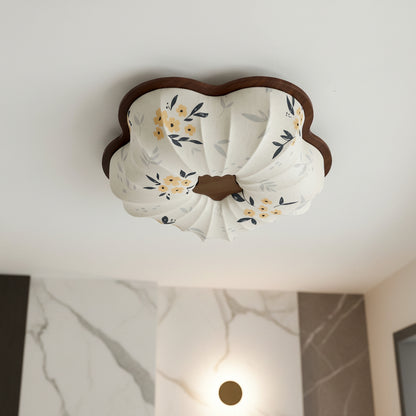 Blythe Scalloped Flush Mount