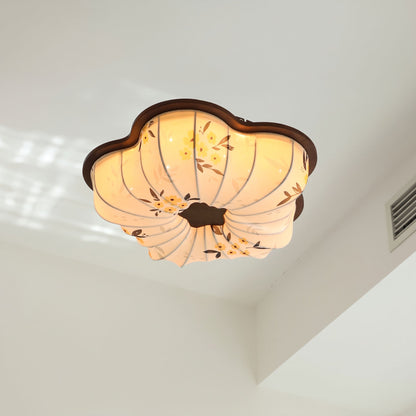 Blythe Scalloped Flush Mount