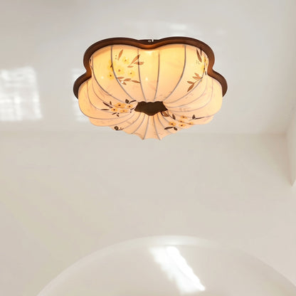 Blythe Scalloped Flush Mount
