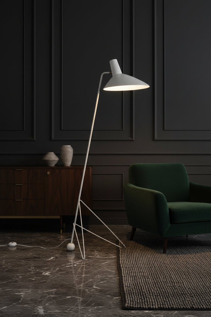 Boman Mid-Century Floor Lamp
