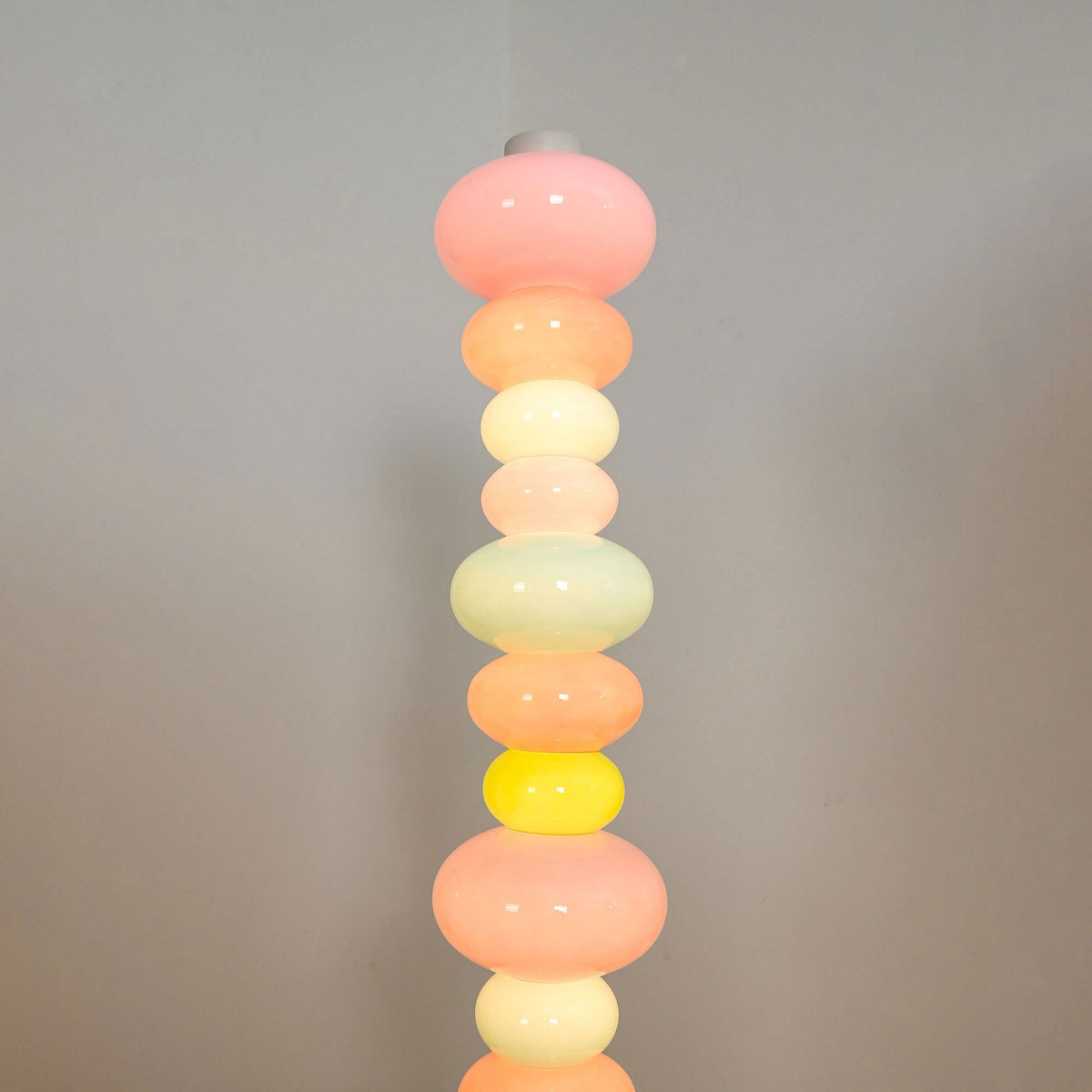 CARAMELLA Stacked Pastel Glass Floor Lamp