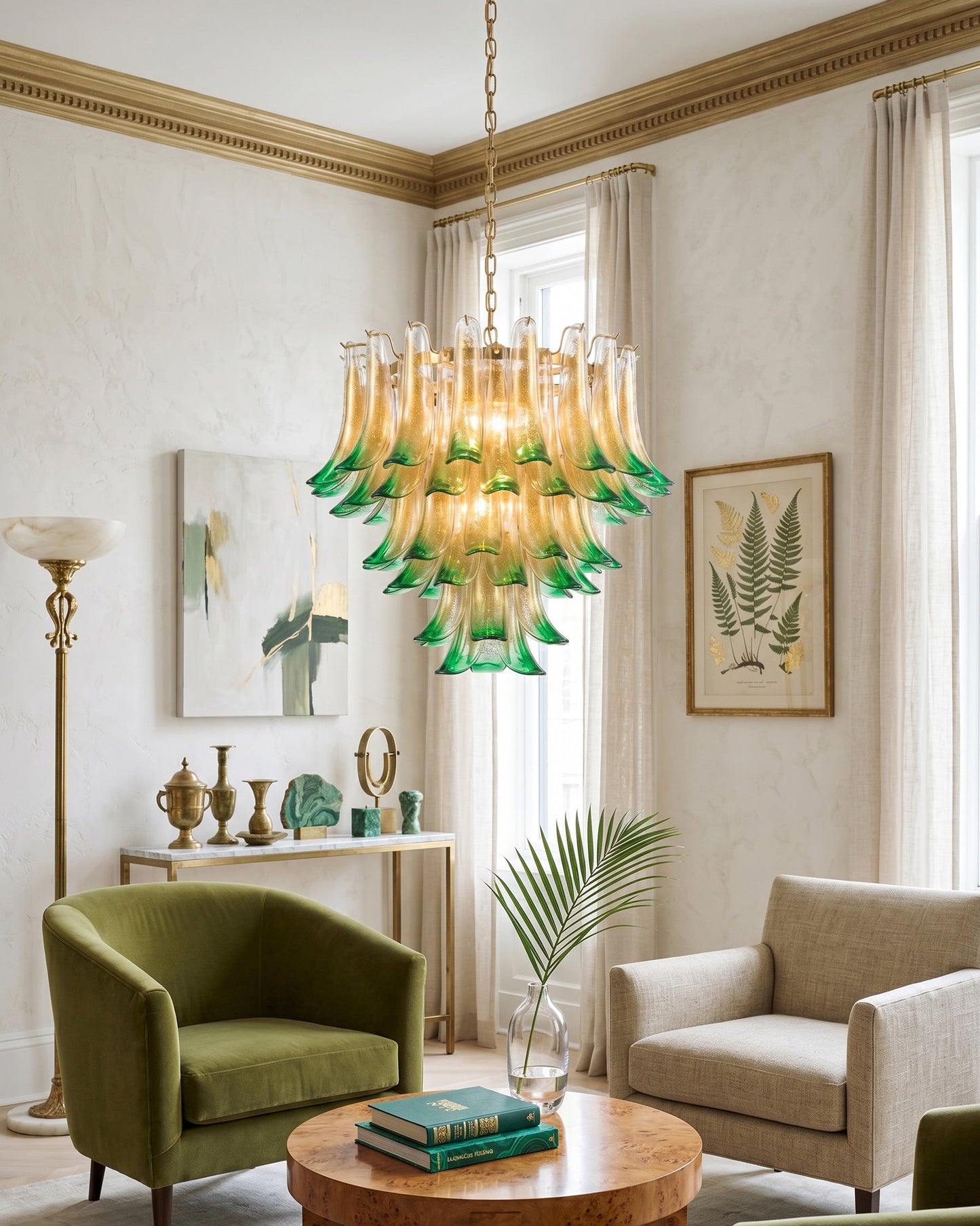 Luxury Murano Glass Chandelier