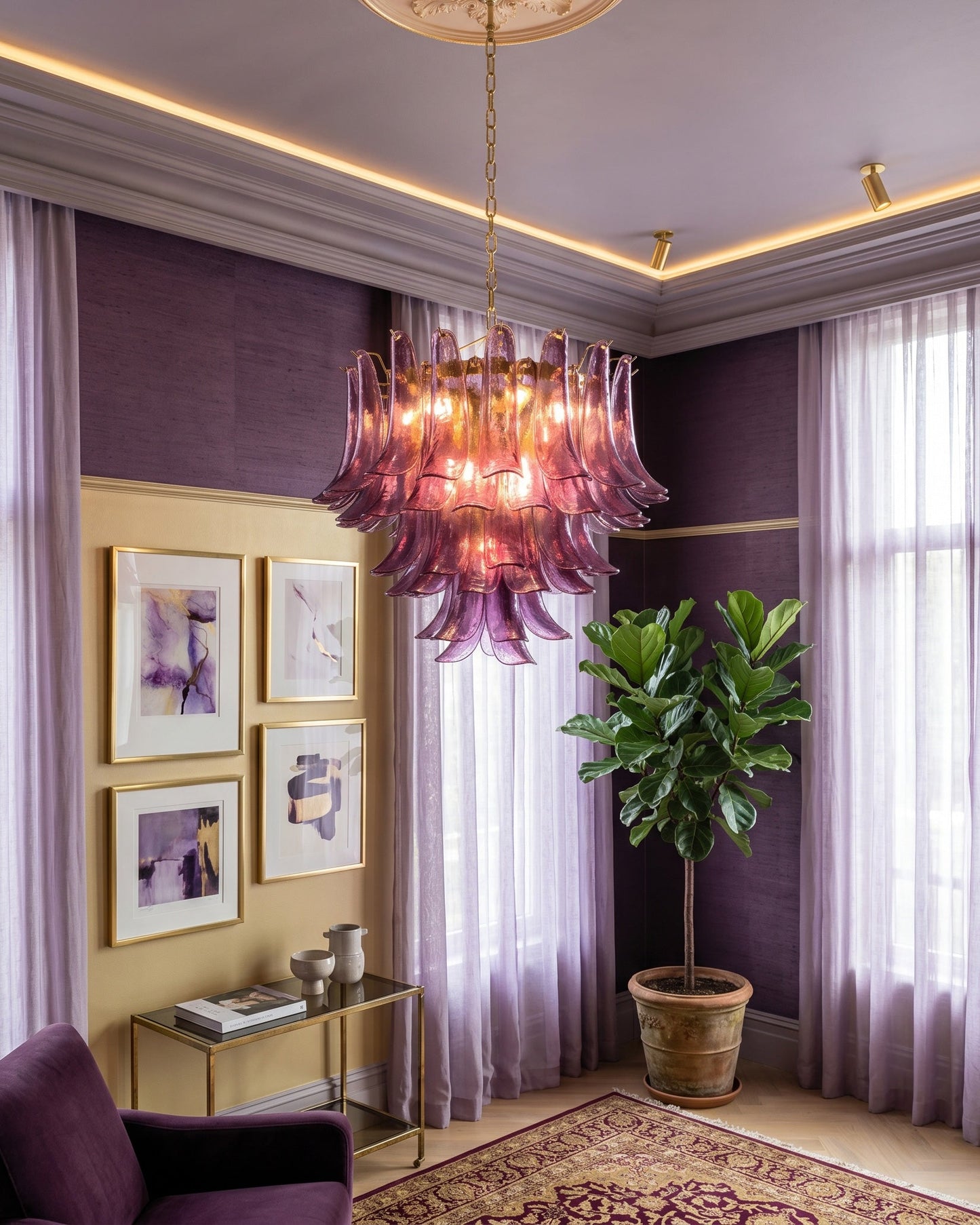 Luxury Murano Glass Chandelier