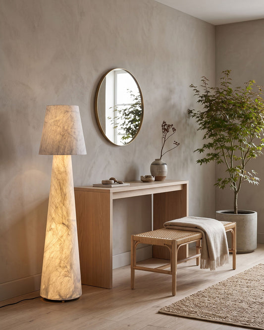 BOZZOLA Mulberry Silk Floor Lamp