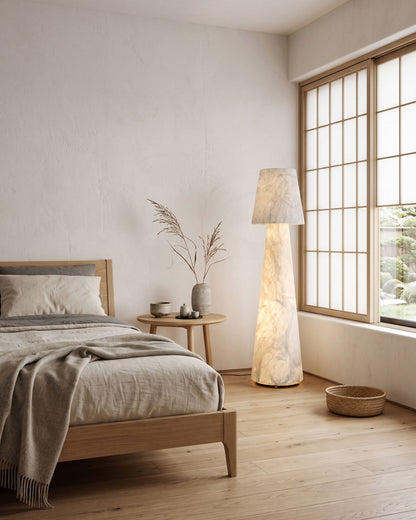 BOZZOLA Mulberry Silk Floor Lamp