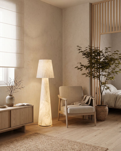 BOZZOLA Mulberry Silk Floor Lamp