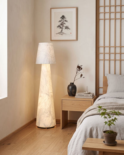BOZZOLA Mulberry Silk Floor Lamp
