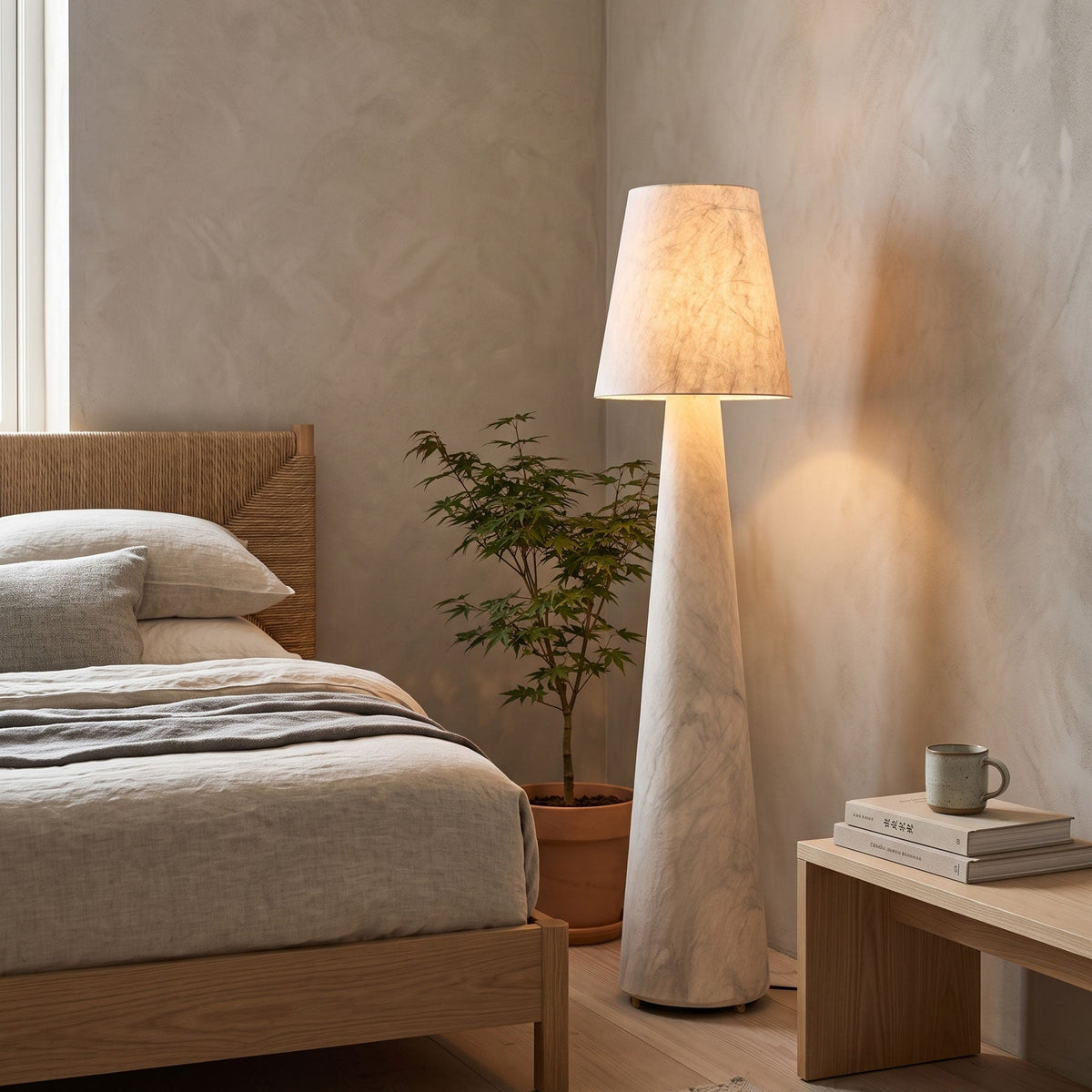 BOZZOLA Mulberry Silk Floor Lamp