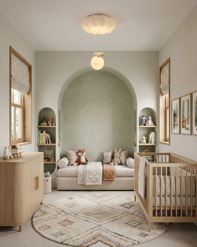 ORSINO Sleeping Bear Cloud Ceiling Light