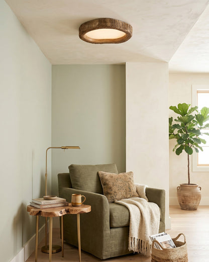 Tavish Rustic Flush Mount