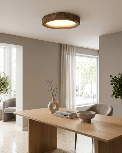 Tavish Rustic Flush Mount