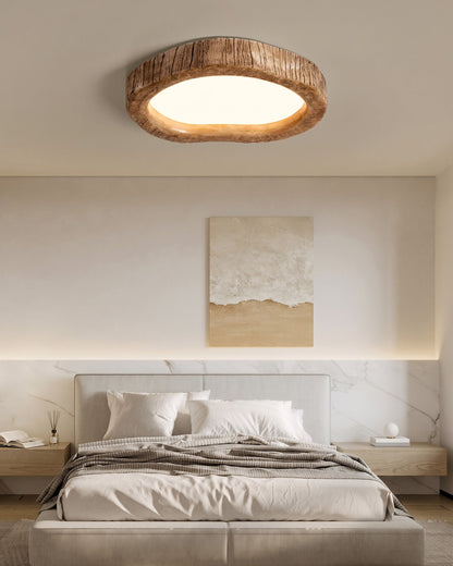Tavish Rustic Flush Mount