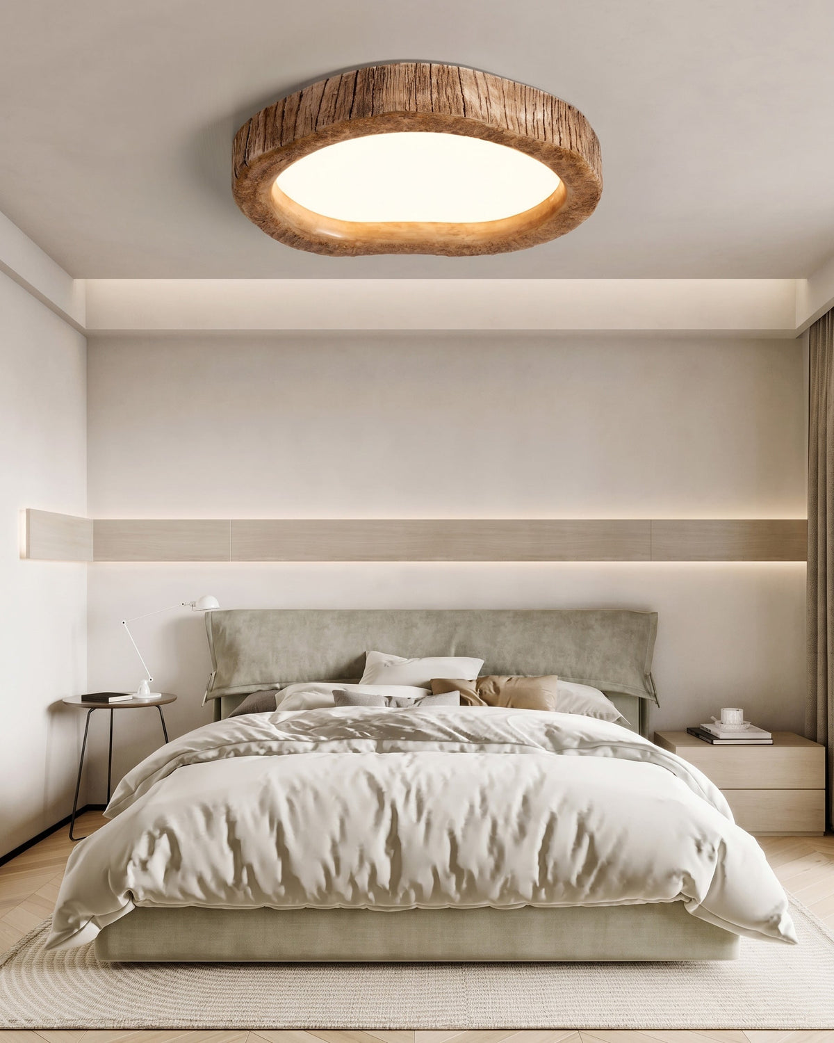 Tavish Rustic Flush Mount