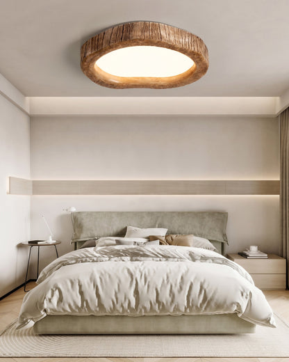 Tavish Rustic Flush Mount