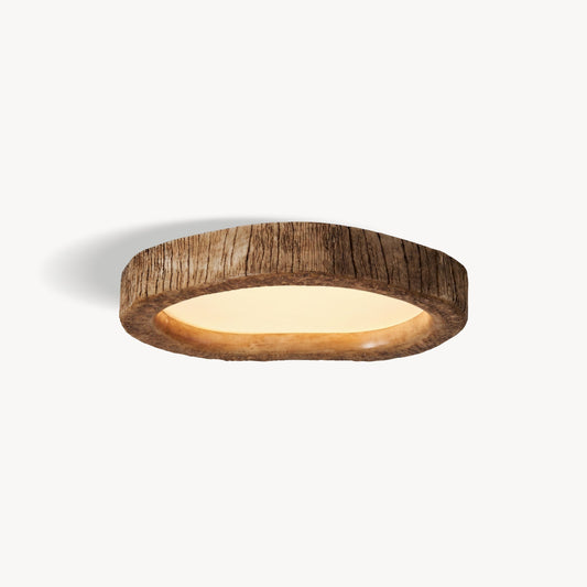 Tavish Rustic Flush Mount