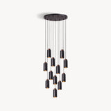 TRAVINA Travertine Cluster Chandelier