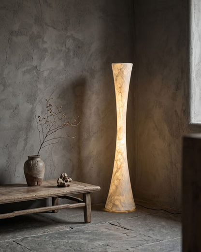 GELSINA Mulberry Silk Floor Lamp