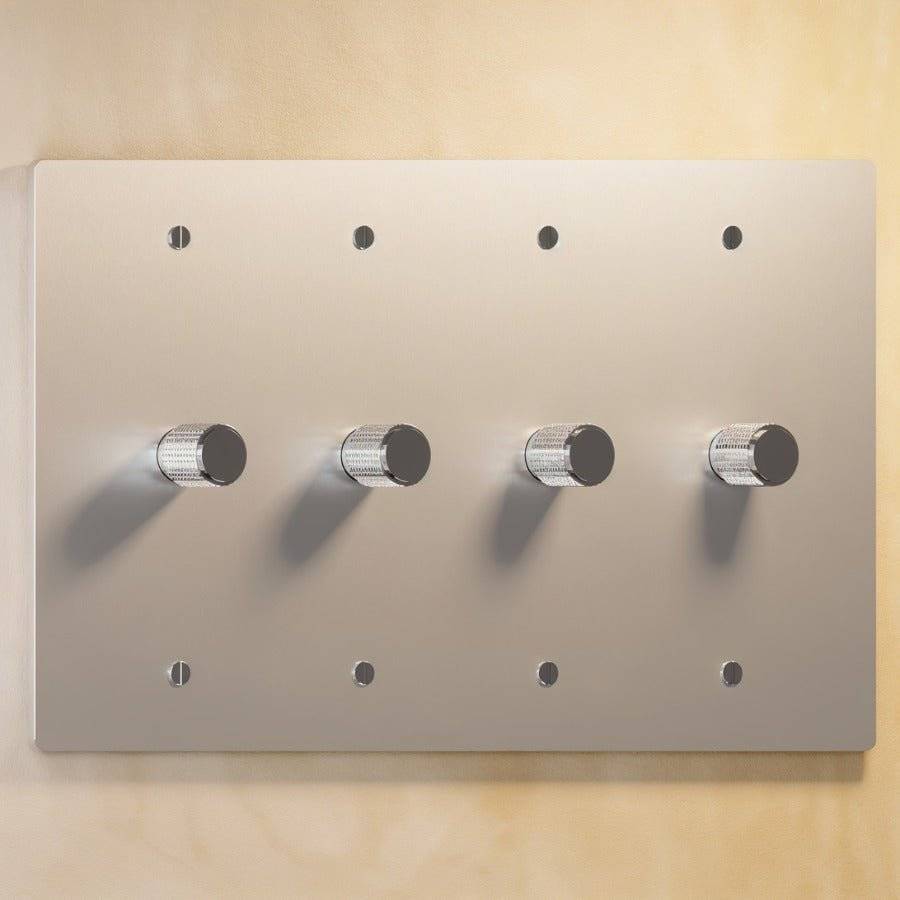 The Brass Dimmer Switch (1–4 Gang)