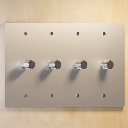The Brass Dimmer Switch (1–4 Gang)