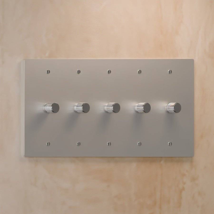 The Brass Dimmer Switch (1–4 Gang)