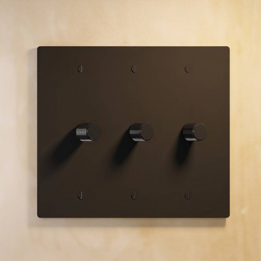 The Brass Dimmer Switch (1–4 Gang)