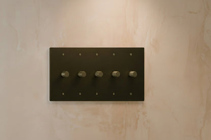 The Brass Dimmer Switch (1–4 Gang)